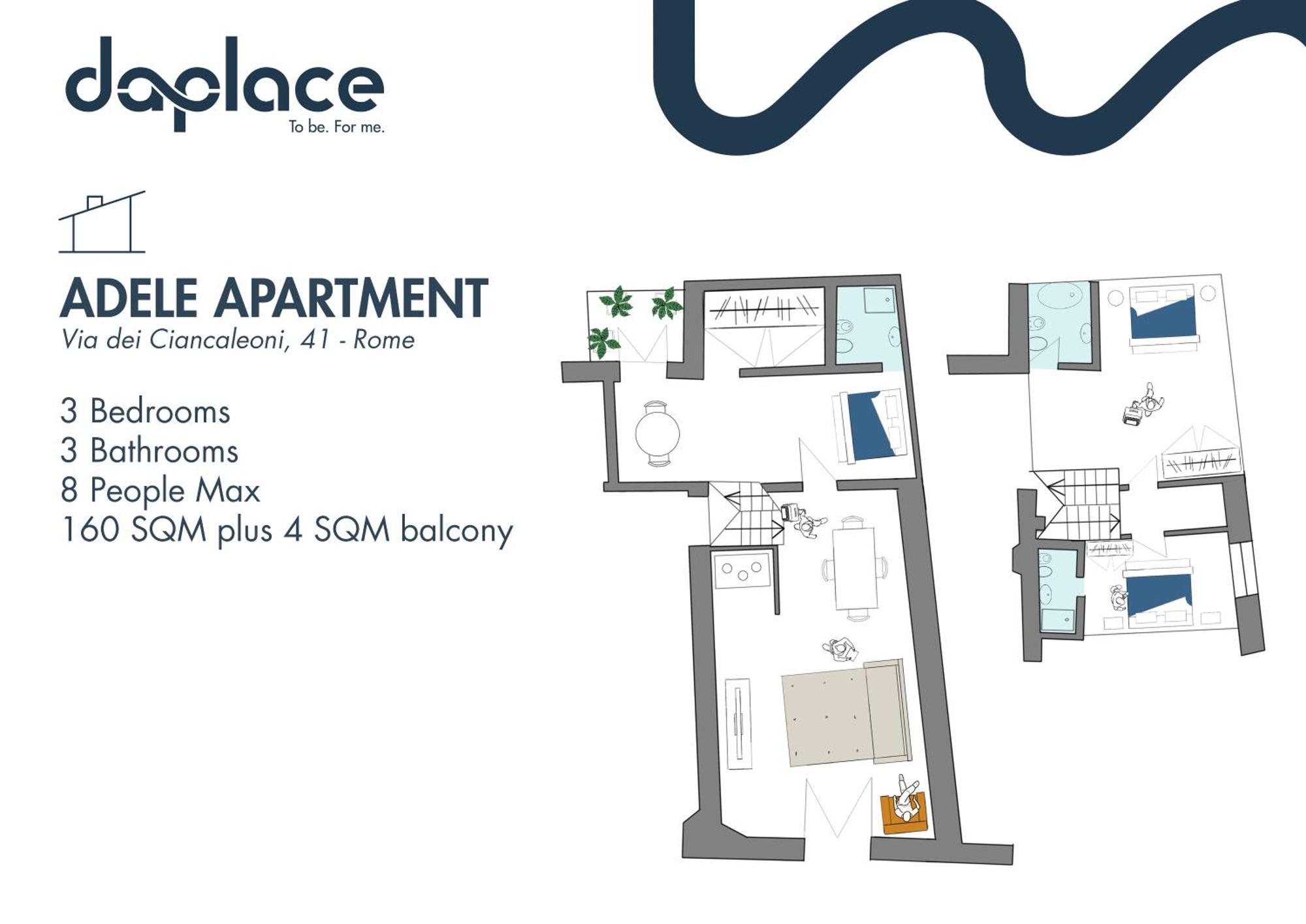 Daplace - Adele Apartment Rome Buitenkant foto